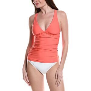 Helen Jon Womens  Convertible Tankini Top, Orange